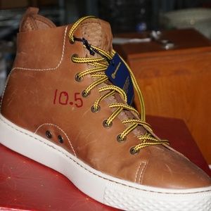 Men's Ralph Lauren Leather High Tops
